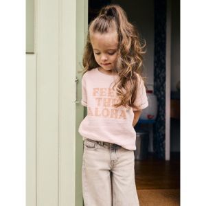 T-shirt artwork silver pink