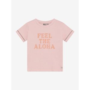 T-shirt artwork silver pink