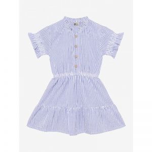 dress stripe ruffle lolite