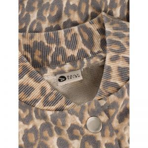 sweat jacket print sandshell 