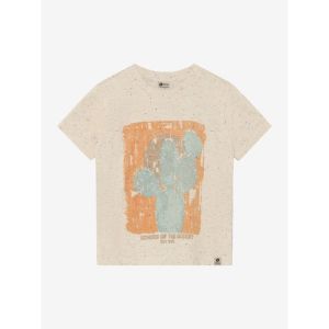 t-shirt nappy print sandshell 