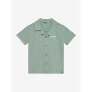 t-shirt fancy polo green milieu