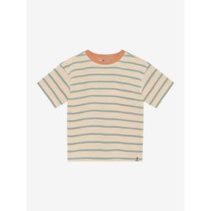 oversized t-shirt stripe sandshell 