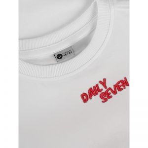 oversized t-shirt backprint egret
