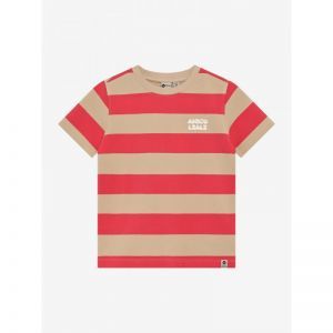 t-shirt big stripe chrysanthemum