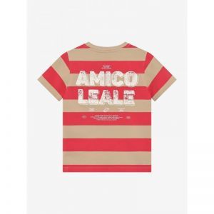 t-shirt big stripe chrysanthemum