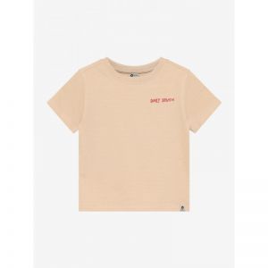 t-shirt backprint latte sand
