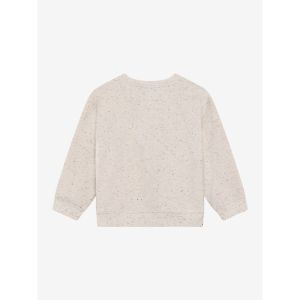 oversized sweater nappy badges sandshell 