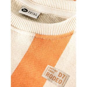 t-shirt big stripe sandstone