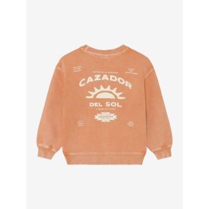 oversized sweater backprint sandstone