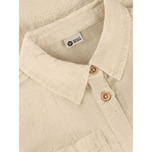 shirt longsleeve linen sandshell 