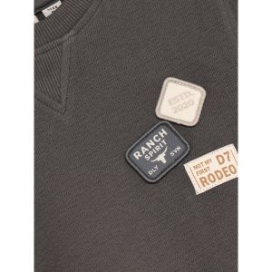 t-shirt basic badge thunderstorm