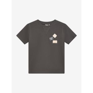t-shirt basic badge thunderstorm