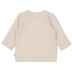 longsleeve-honey bear offwhite melang