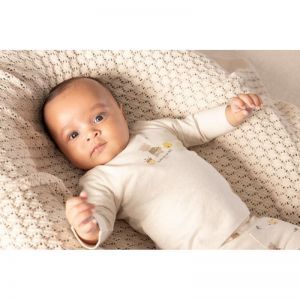 longsleeve-honey bear offwhite melang