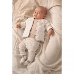 overslagshirt rib-honey bear zand
