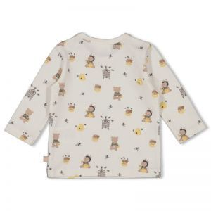 longsleeve-honey bear offwhite