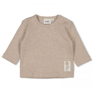 longsleeve rib-elephant taupe melange