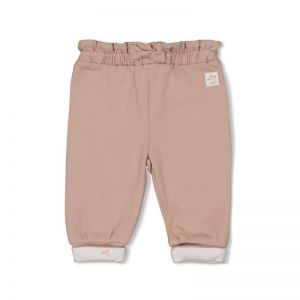 legging-delicate flower taupe