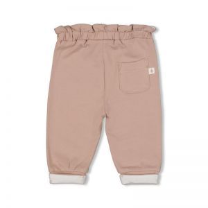 legging-delicate flower taupe