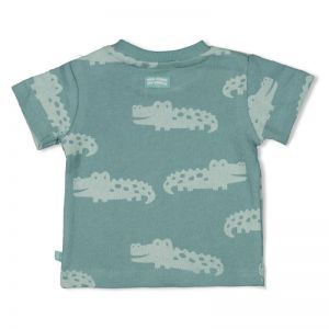 t-shirt-you croc my world zeeegroen