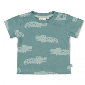 t-shirt-you croc my world zeeegroen