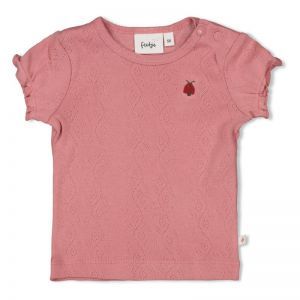 t-shirt-lovebug roze