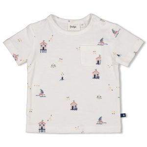 t-shirt-seaside happiness offwhite