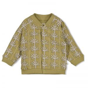 omkeerbaar bomberjack-safari groen