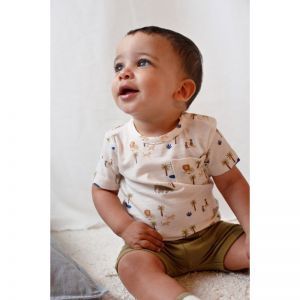 t-shirt-safari savage offwhite