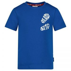 t-shirt-run the day kobalt