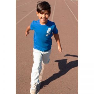 t-shirt-run the day kobalt