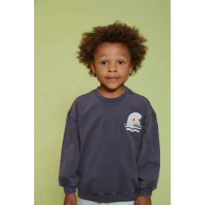 sweater oversized-lagoon legen indigo
