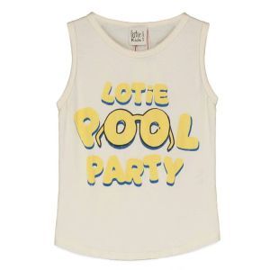 tank top-lotie pool party off white