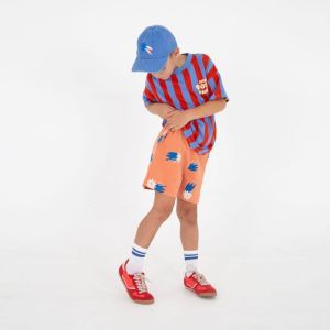 wide fit tshirt-pool party baja blue