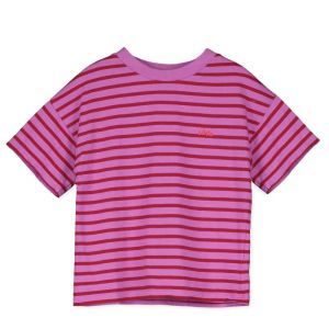 wide fit shirt-stripes lotie magenta
