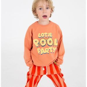 sweatshirt-lotie pool party papaya