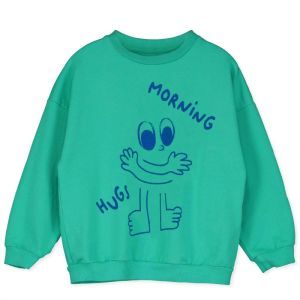 sweatshirt-morning hugs green