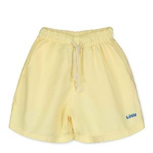 twill bermuda shorts-lotie sundance yellow