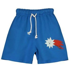 bermuda pockets-lucky star royal blue