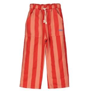 wide fit-lotie red stripes/pap