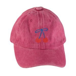 cotton cap-cherry pink