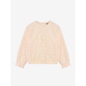 t-shirt longsleeve lace mother of pearl