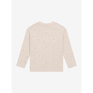 t-shirt longsleeve studs mother of pearl