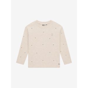 t-shirt longsleeve studs mother of pearl