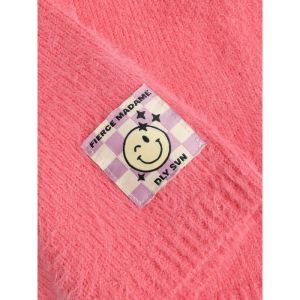 knitted vest desert rose