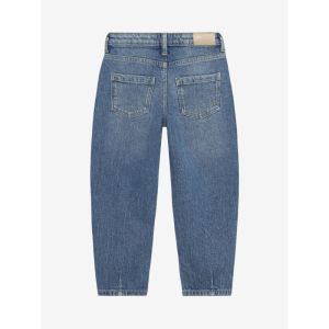 denim barrel fit print used grey denim