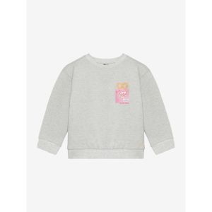 sweater backprint light grey mela