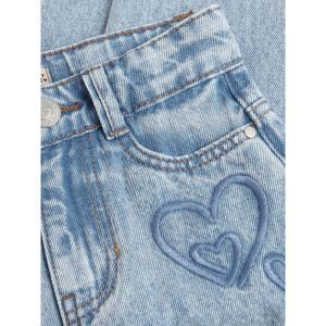 denim mom fit heart medium denim