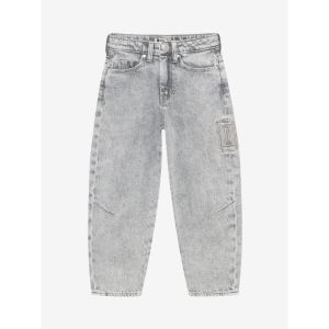 denim barrel fit grey denim